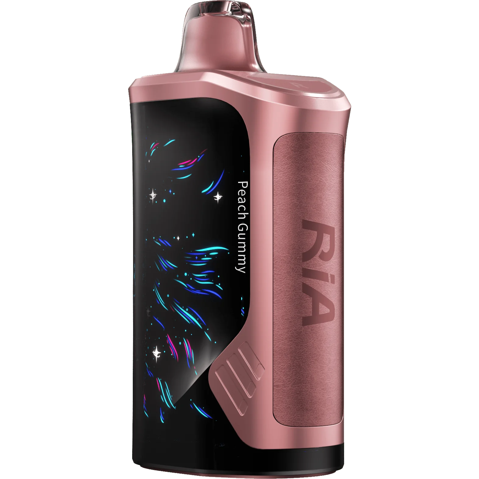 Peach Gummy RIA NV30K disposable vape product photo
