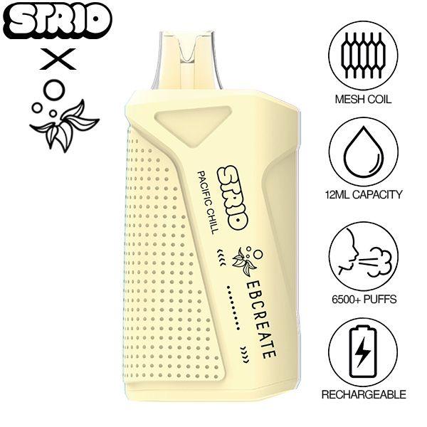 Strio x EB Vape XC6500 disposable vape product photo