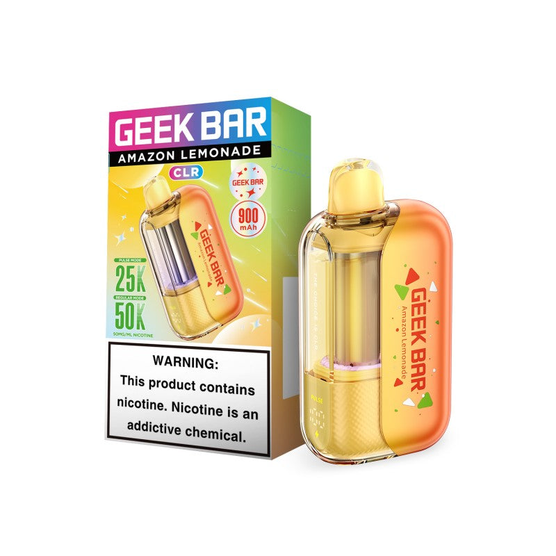 Amazon Lemonade Geek Bar CLR 50K Vape disposable vape product photo