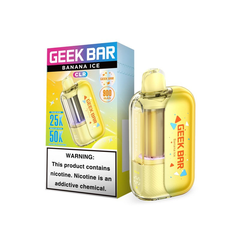 Banana Ice Geek Bar CLR 50K Vape disposable vape product photo