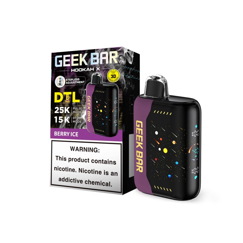 Berry Ice Geek Bar Hookah X 25K disposable vape product photo