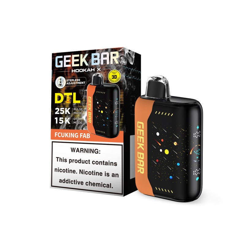 Fcuking Fab Geek Bar Hookah X 25K disposable vape product photo