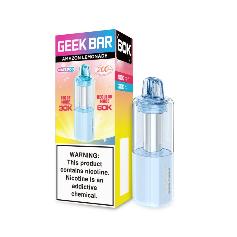 Amazon Lemonade Geek Bar Mate 60K Disposable Pod disposable vape product photo