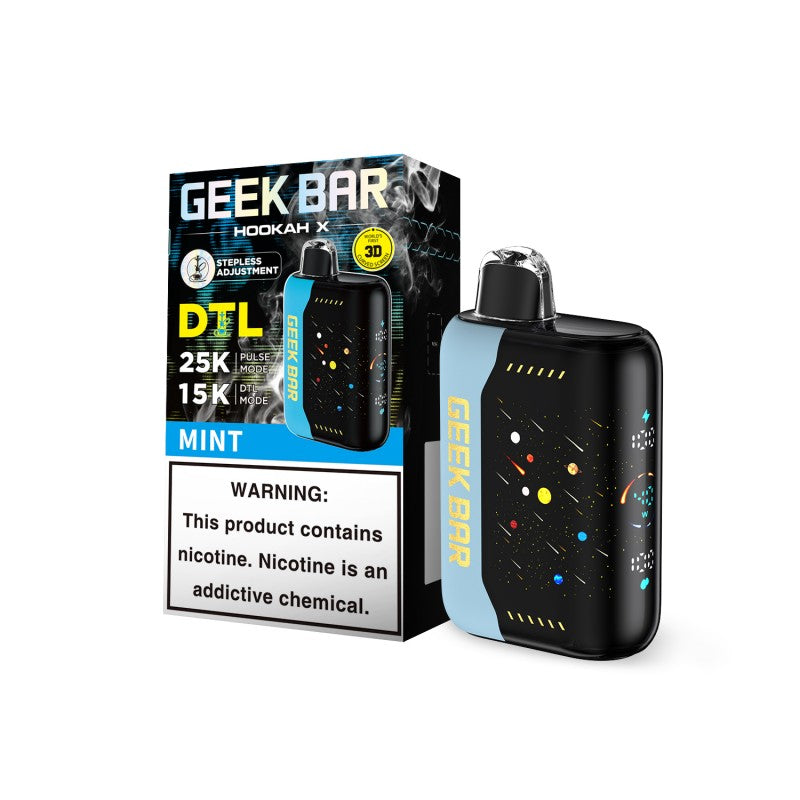 Mint Geek Bar Hookah X 25K disposable vape product photo