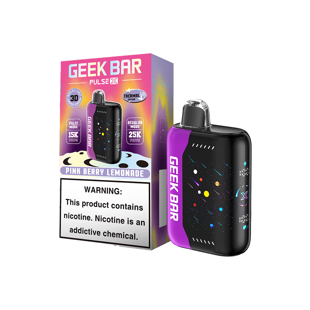 Pink Berry Lemonade Geek Bar Pulse X 25K disposable vape product photo