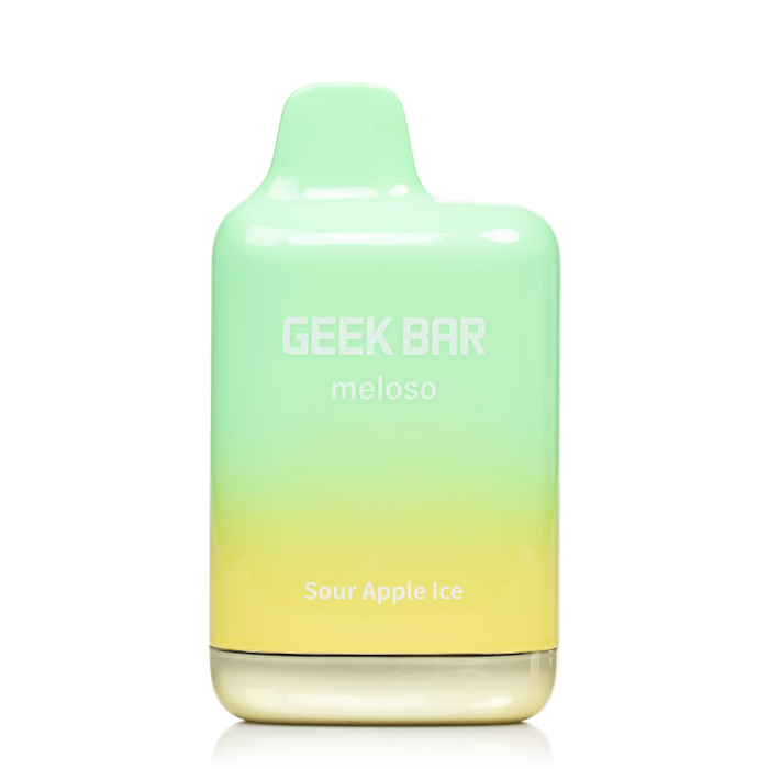 Sour Apple Ice GEEK BAR Meloso Max 9000 disposable vape product photo