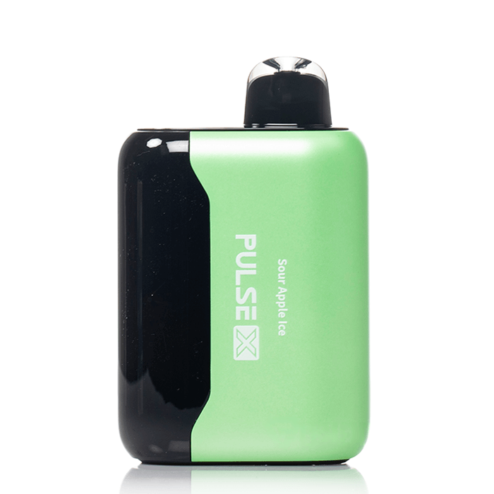 Sour Apple Ice Geek Bar Pulse X 25K 0% Zero Nicotine disposable vape product photo