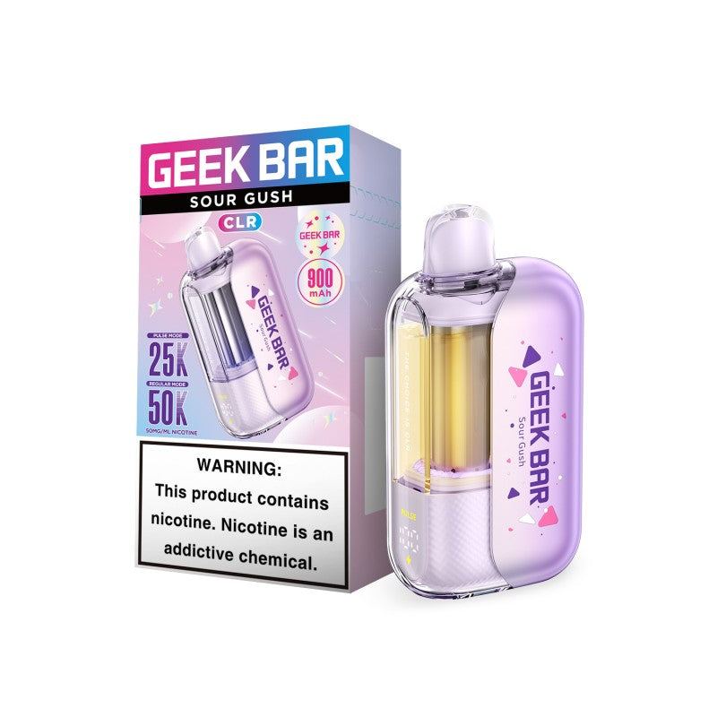 Sour Gush Geek Bar CLR 50K Vape disposable vape product photo