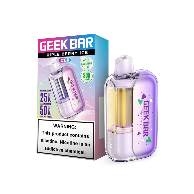 Triple Berry Ice Geek Bar CLR 50K Vape disposable vape product photo