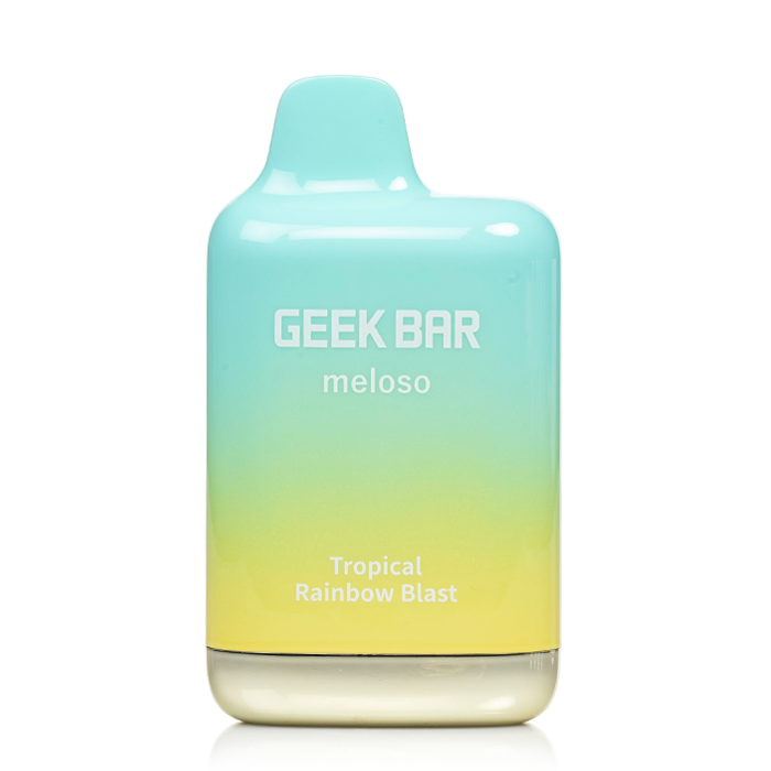 Tropical Rainbow Blast GEEK BAR Meloso Max 9000 disposable vape product photo