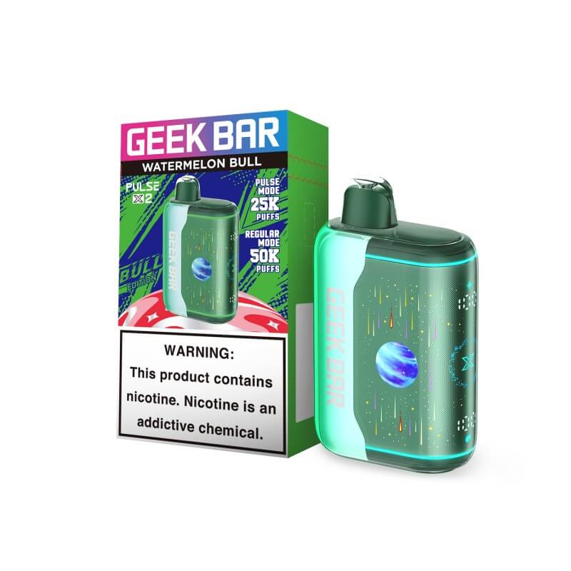 Watermelon Bull Geek Bar Pulse X 2 50K Vape disposable vape product photo