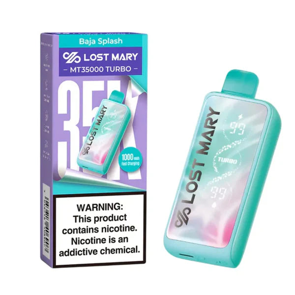 Baja Splash Lost Mary MT35000 Turbo Vape disposable vape product photo