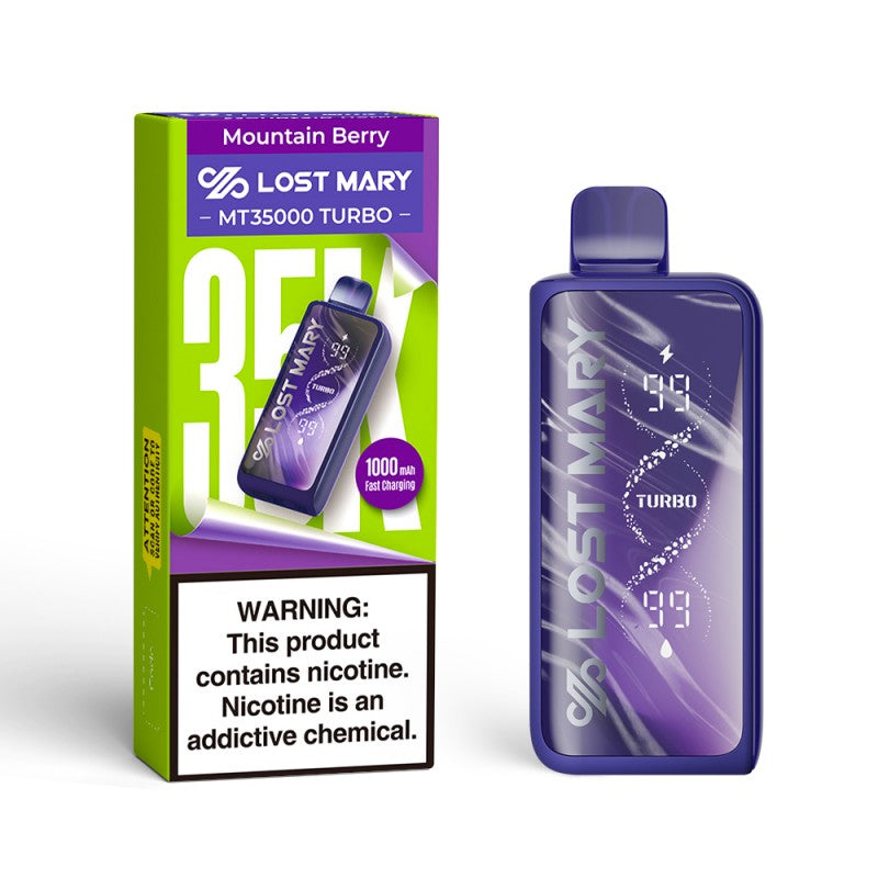 Mountain Berry Lost Mary MT35000 Turbo Vape disposable vape product photo