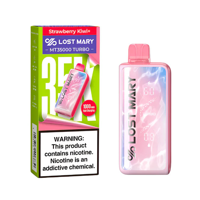 Strawberry Kiwi+ Lost Mary MT35000 Turbo Vape disposable vape product photo