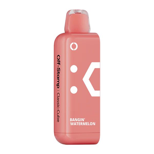 Bangin' Watermelon Off Stamp Classic X-Cube Pod disposable vape product photo