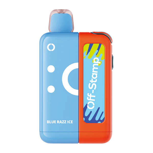Blue Razz Ice Off Stamp X-Cube Kit disposable vape product photo