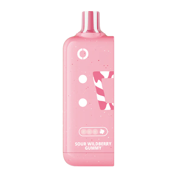 Sour Wildberry Gummy Off Stamp Sweet X-Cube Pod disposable vape product photo