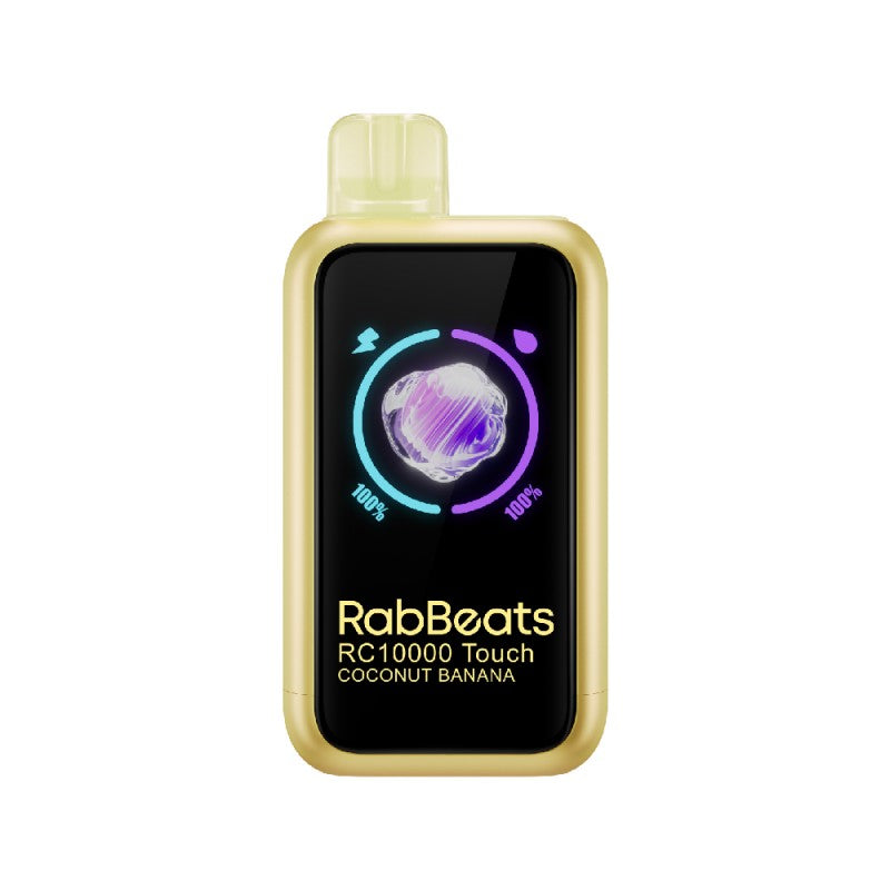 Coconut Banana RABBEATS RC10000 Touch Screen Vape disposable vape product photo