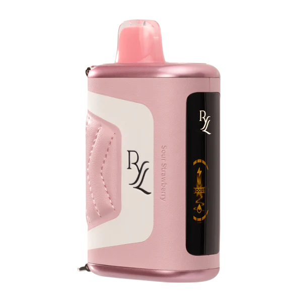 Sour Strawberry RYL Classic 35K by RAZ disposable vape product photo